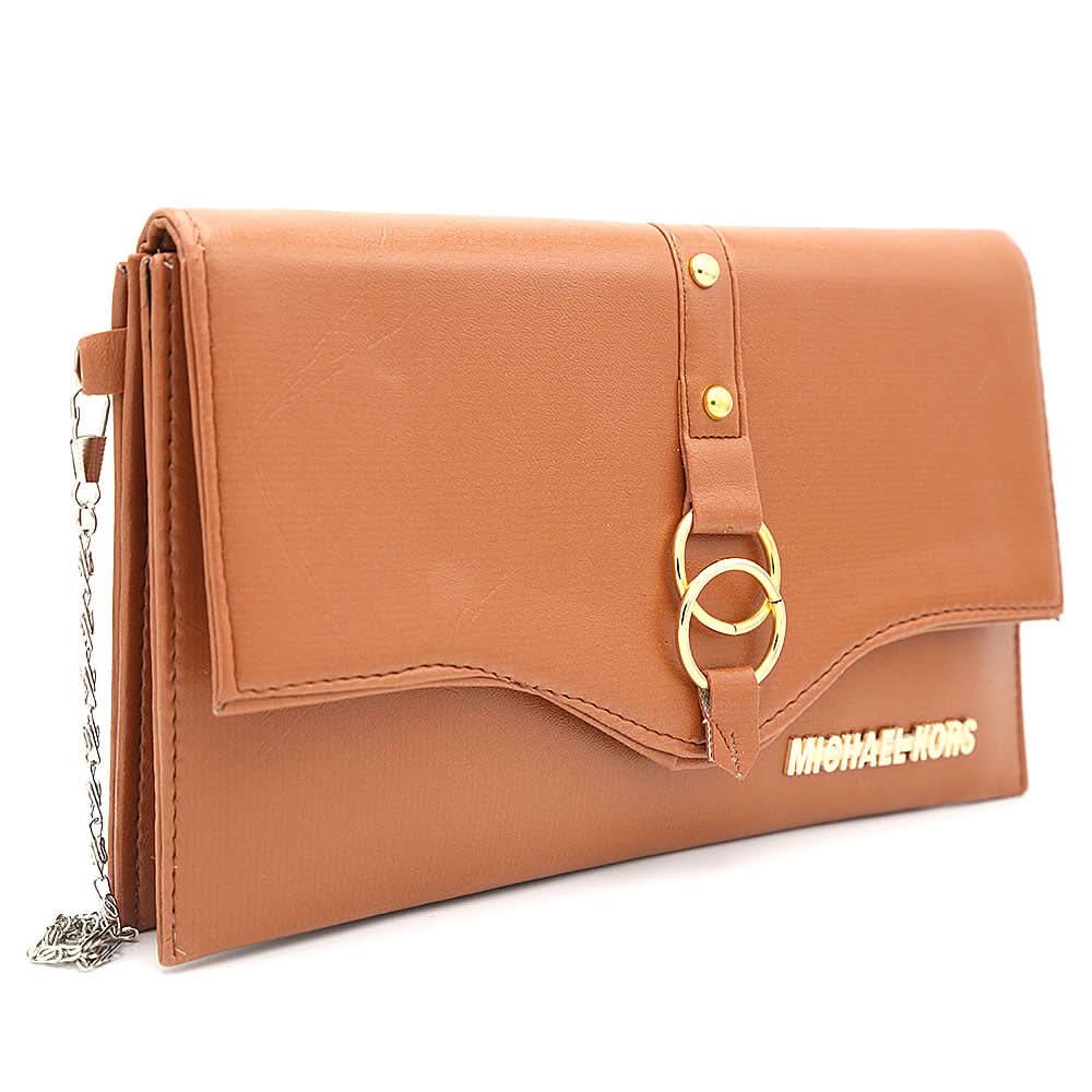 Women's Clutch Kam-2057 - Light Brown, Women, Clutches, Chase Value, Chase Value