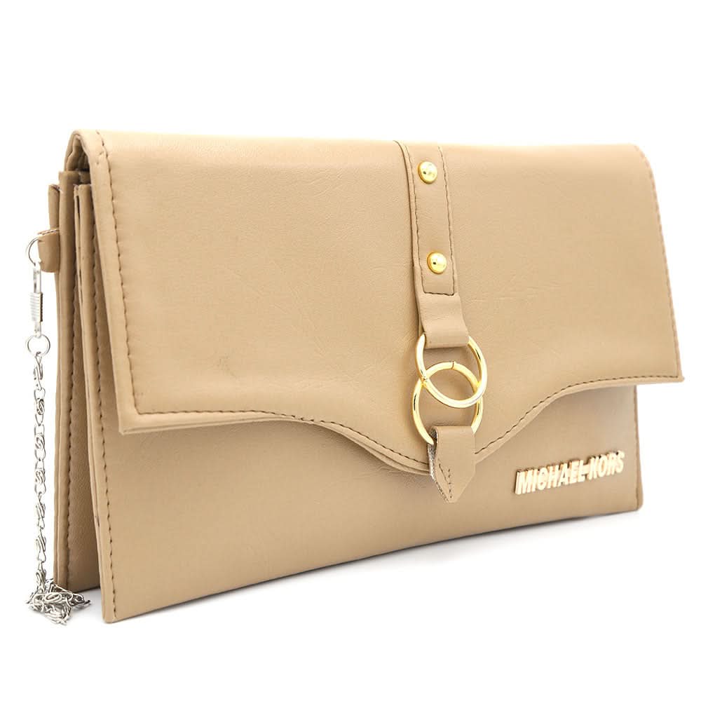 Women's Clutch Kam-2057 - Beige, Women, Clutches, Chase Value, Chase Value