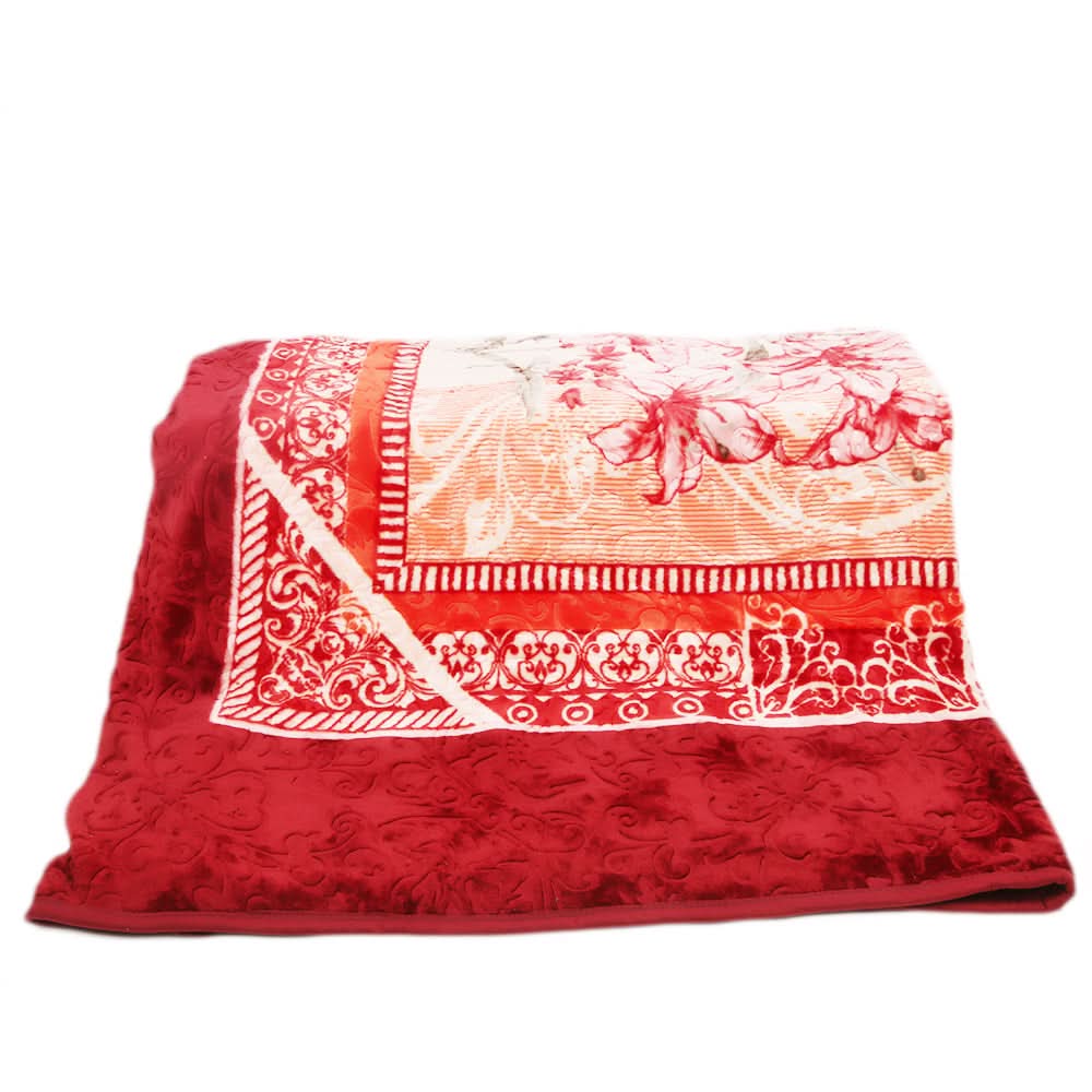 Orchid Blanket 2 PLY Double Bed - Multi, Home & Lifestyle, Blanket, Chase Value, Chase Value