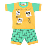 Boys Half Sleeves Suit -Yellow, Kids, Boys Sets And Suits, Chase Value, Chase Value