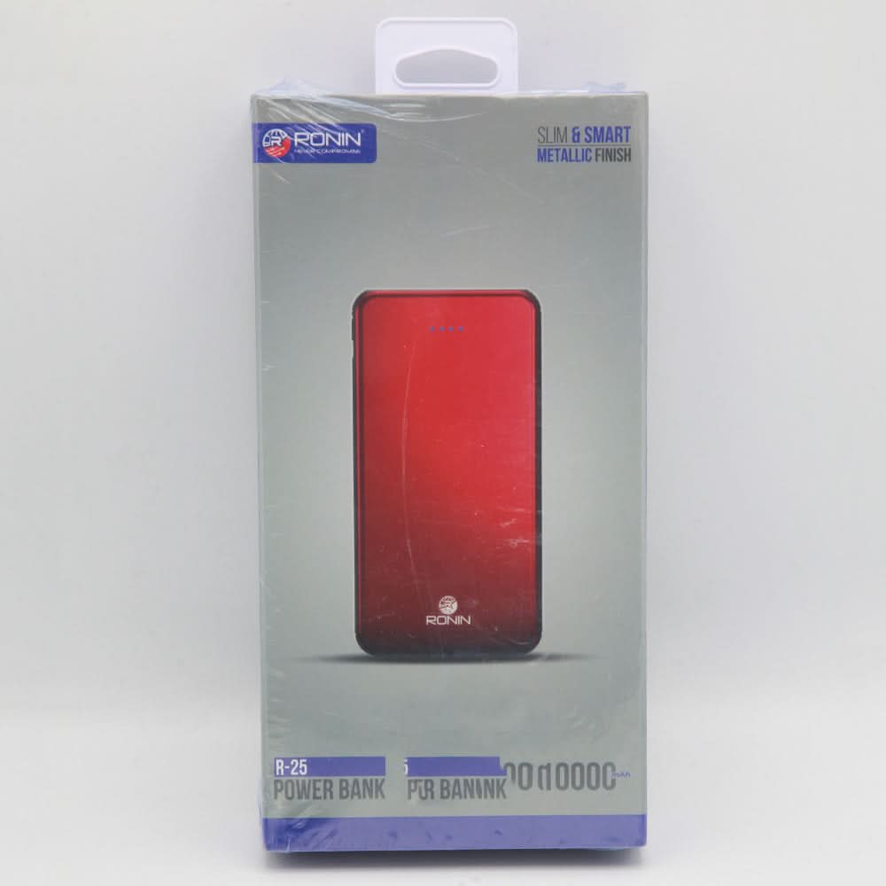 Metallic Finish Portable Power bank R-25, Home & Lifestyle, Power Bank, Chase Value, Chase Value