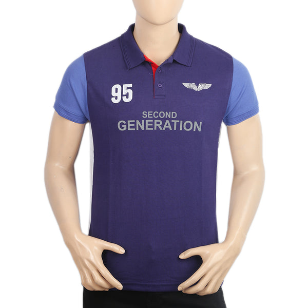 Weekly Offer - Men's Half Sleeves Polo T-Shirt - Navy Blue, Men, T-Shirts And Polos, Chase Value, Chase Value