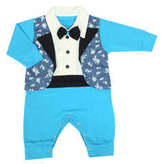Newborn Boys Full Sleeves Suit - Blue, Newborn Boys Sets & Suits, Chase Value, Chase Value