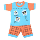 Boys Half Sleeves Suit - Blue, Kids, Boys Sets And Suits, Chase Value, Chase Value