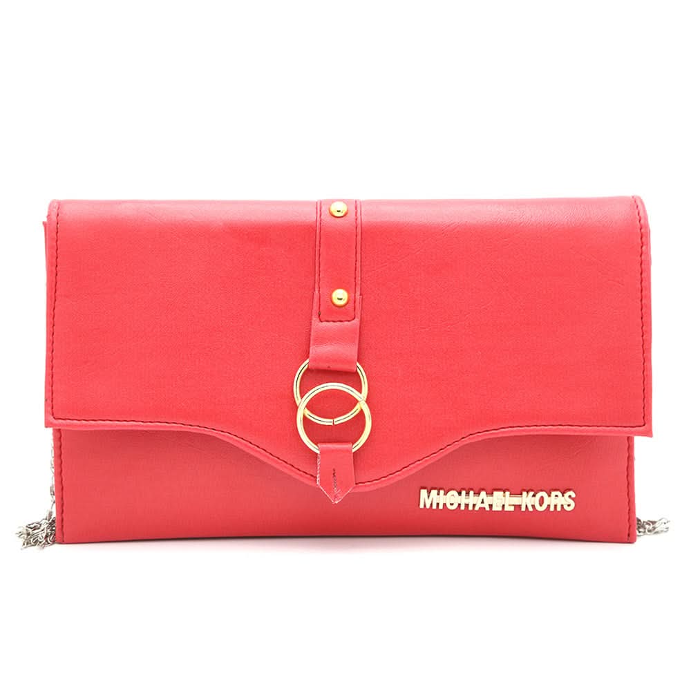 Women's Clutch Kam-2057 - Red, Women, Clutches, Chase Value, Chase Value