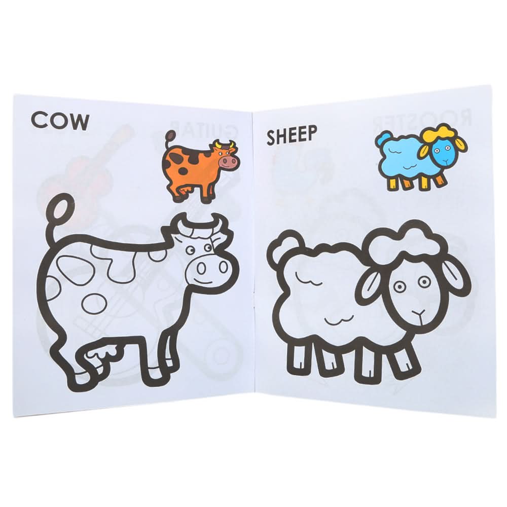 Baby Colours I Listen, Kids, Kids Colouring Books, 3 to 6 Years, Chase Value