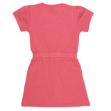 Girls Half Sleeve Long T-Shirt - Pink - test-store-for-chase-value