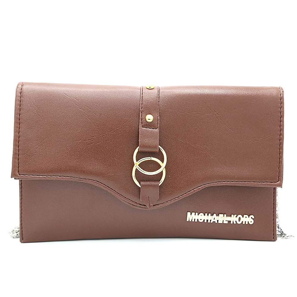 Women's Clutch Kam-2057 - Brown, Women, Clutches, Chase Value, Chase Value