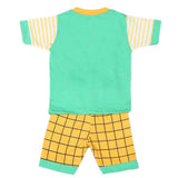 Boys Half Sleeves Suit 4546 - Green, Kids, Boys Sets And Suits, Chase Value, Chase Value
