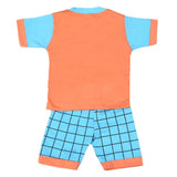 Boys Half Sleeves Suit 4544 - Peach, Kids, Boys Sets And Suits, Chase Value, Chase Value