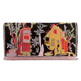 Women's Embroidered Clutch (9035) - Tea Pink, Women, Clutches, Chase Value, Chase Value