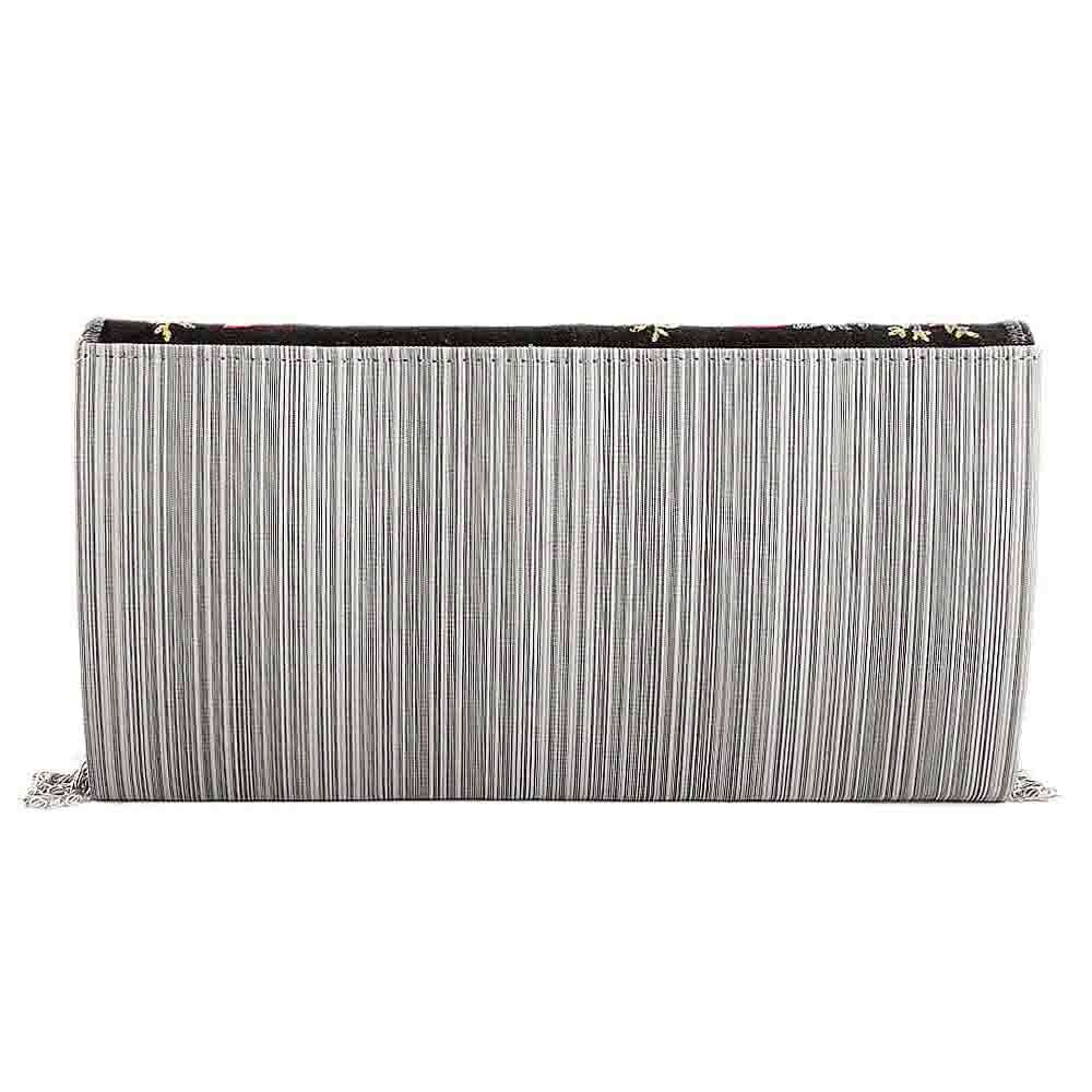 Women's Embroidered Clutch (9035) - Grey, Women, Clutches, Chase Value, Chase Value