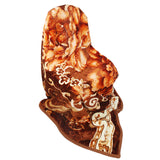 Emperor Blanket 2 PLY Single Bed - Brown, Home & Lifestyle, Blanket, Chase Value, Chase Value