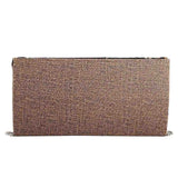 Women's Embroidered Clutch (9035) - Coffee, Women, Clutches, Chase Value, Chase Value