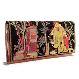 Women's Embroidered Clutch (9035) - Brown, Women, Clutches, Chase Value, Chase Value