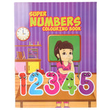 Super Copy Colouring Numbers, Kids, Kids Colouring Books, 3 to 6 Years, Chase Value