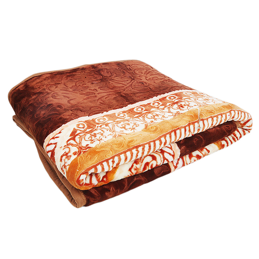 Blanket Orchid 2 PLY Double Bed - Multi, Home & Lifestyle, Blanket, Chase Value, Chase Value