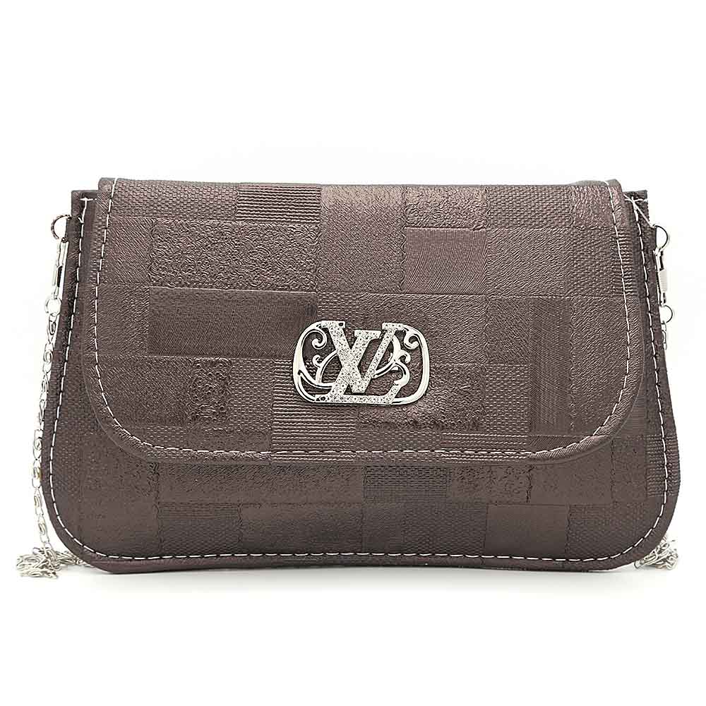Women's Clutch (9141) - Coffee, Women, Clutches, Chase Value, Chase Value