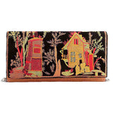Women's Embroidered Clutch (9035) - Light Brown, Women, Clutches, Chase Value, Chase Value