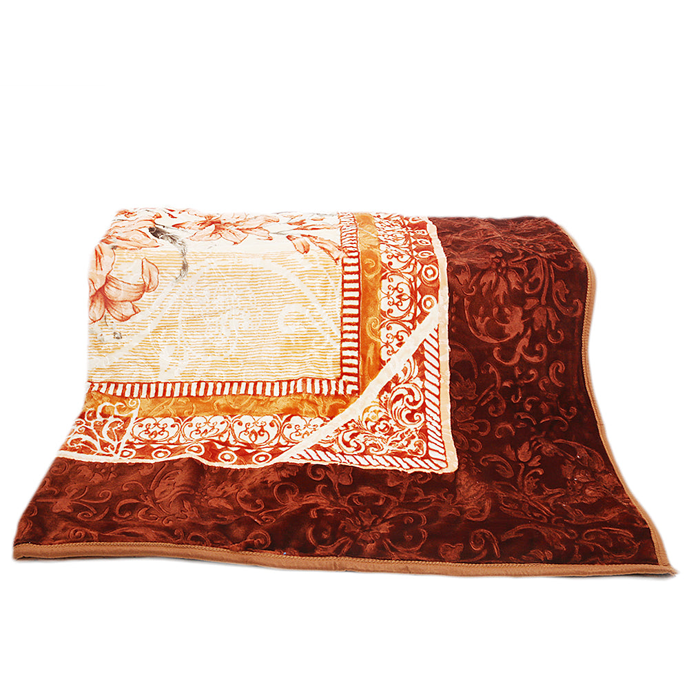 Blanket Orchid 2 PLY Double Bed - Multi, Home & Lifestyle, Blanket, Chase Value, Chase Value