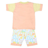 Boys Half Sleeves Suit 4540 - Peach, Kids, Boys Sets And Suits, Chase Value, Chase Value