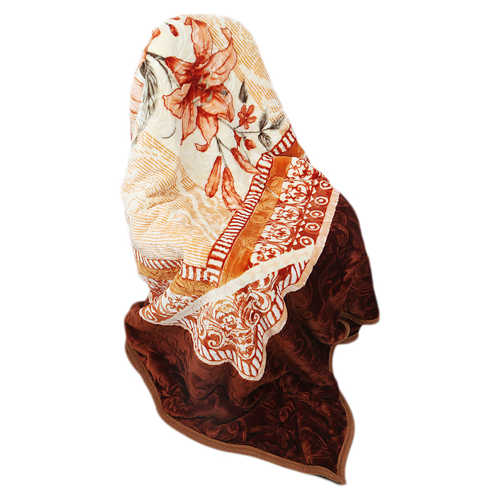 Blanket Orchid 2 PLY Double Bed - Multi, Home & Lifestyle, Blanket, Chase Value, Chase Value