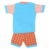 Boys Half Sleeves Suit 4548 - Blue, Kids, Boys Sets And Suits, Chase Value, Chase Value