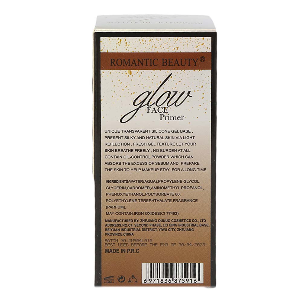 Romantic Beauty 24K Glow Face Primer Long Lasting, Beauty & Personal Care, Face Primers, Chase Value, Chase Value