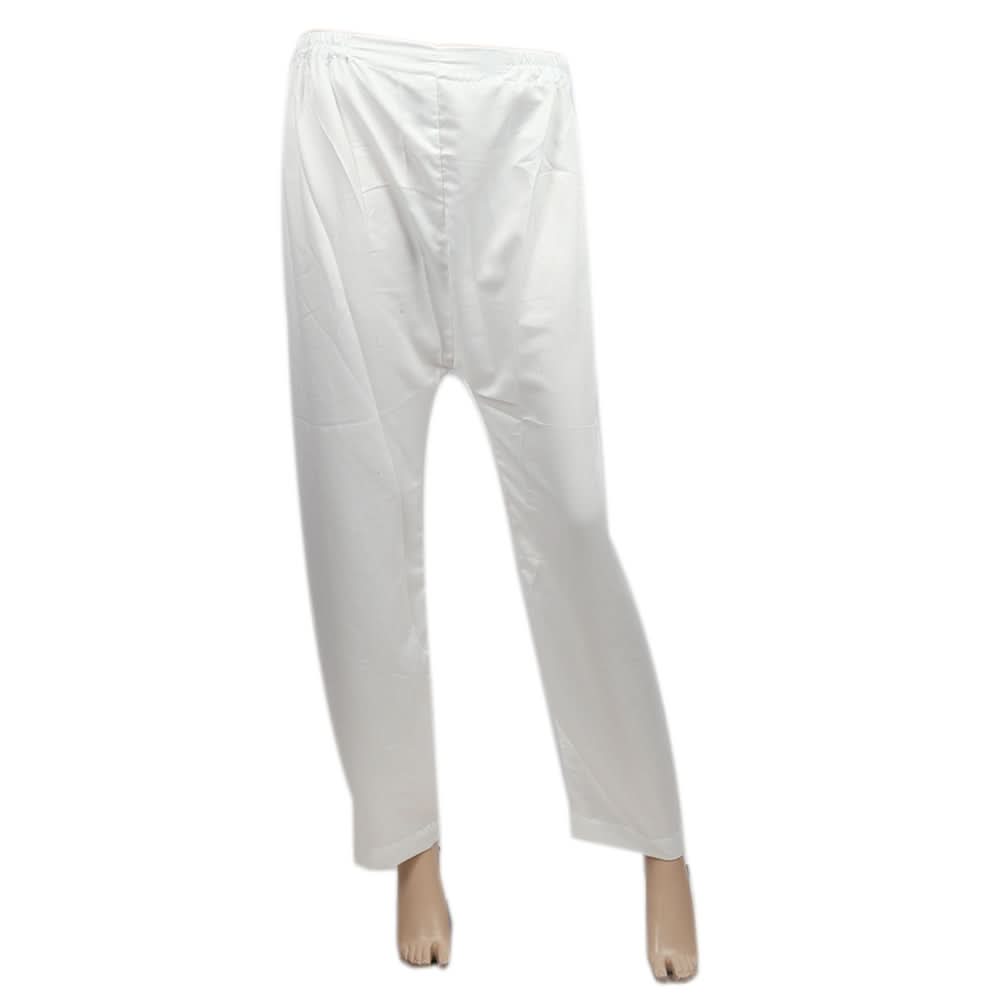 Women's Silk Trouser - White, Women, Pants & Tights, Chase Value, Chase Value