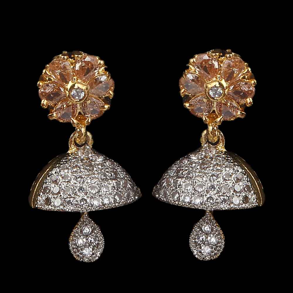 Women's Jhumki - Golden, Women, Earrings & Tops, Chase Value, Chase Value