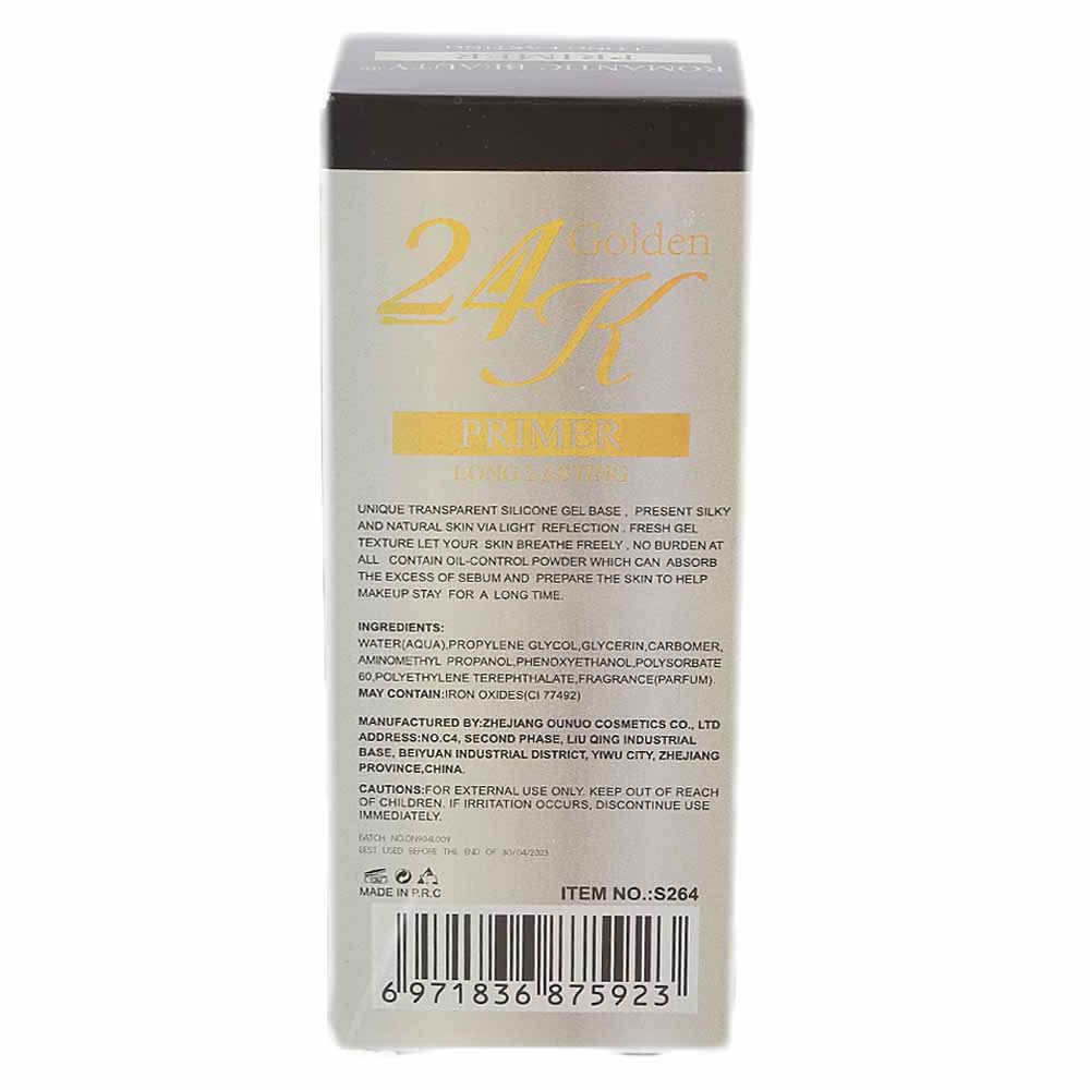 Romantic Beauty 24K Golden Primer Long Lasting, Beauty & Personal Care, Face Primers, Chase Value, Chase Value