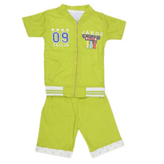 Boys 3 Pcs Suit - Green - test-store-for-chase-value