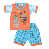 Boys Half Sleeves Suit 4548 - Peach, Kids, Boys Sets And Suits, Chase Value, Chase Value