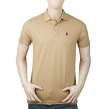 Men's Half Sleeves Polo T-Shirt - Brown, Men, T-Shirts And Polos, Chase Value, Chase Value