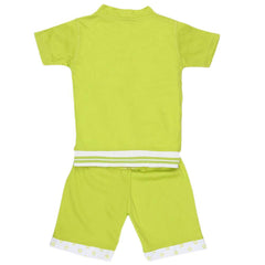 Boys 3 Pcs Suit - Green - test-store-for-chase-value