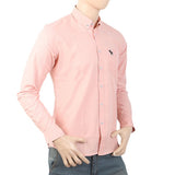 Men's Casual Branded Shirt - Peach, Men, Shirts, Chase Value, Chase Value