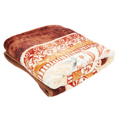 Blanket Emperor 2 PLY Single Bed - Dark Brown, Home & Lifestyle, Blanket, Chase Value, Chase Value