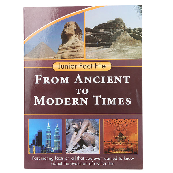 General Knowledge Junior Fact File Ancient To Modern Times, Kids, Kids Educational Books, 6 to 9 Years, Chase Value