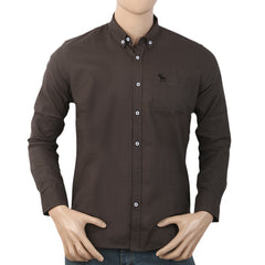 Men's Casual Branded Shirt - Dark Grey, Men, Shirts, Chase Value, Chase Value