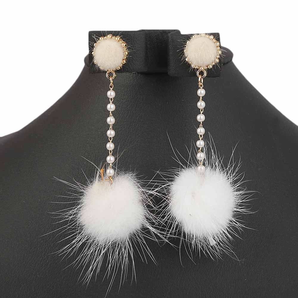 Women's Earring - White, Women, Earrings & Tops, Chase Value, Chase Value