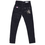 Girls Velvet Pant - Black, Kids, Pants And Capri, Chase Value, Chase Value