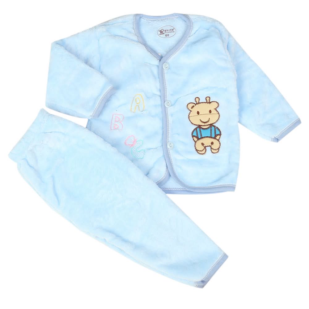 Newborn Boys Full Sleeves Suit - Blue, Newborn Boys Sets & Suits, Chase Value, Chase Value