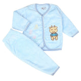 Newborn Boys Full Sleeves Suit - Blue, Newborn Boys Sets & Suits, Chase Value, Chase Value