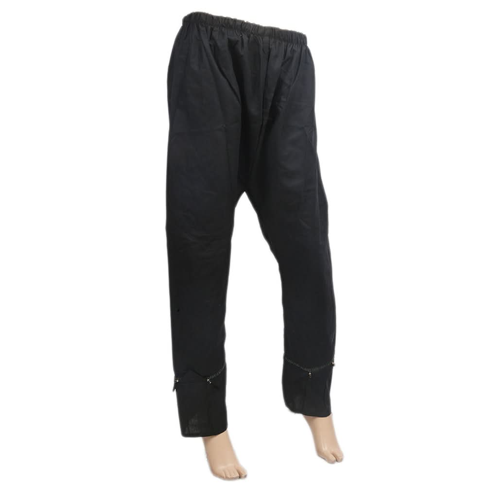 Women's  Pentax With Pearls Trouser - Black, Women, Pants & Tights, Chase Value, Chase Value