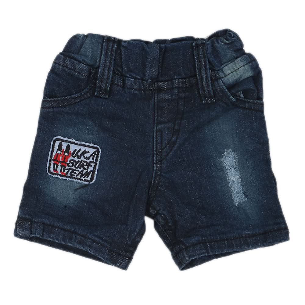 Boys Denim Short - Navy Blue, Kids, Boys Shorts, Chase Value, Chase Value