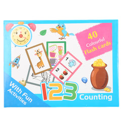 Learning Colorful Flash Cards 123, Kids, Kids Educational Books, 6 to 9 Years, Chase Value
