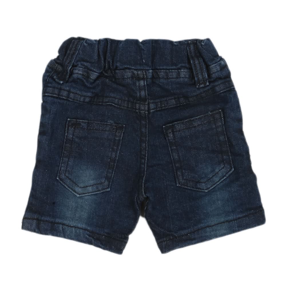 Boys Denim Short - Navy Blue, Kids, Boys Shorts, Chase Value, Chase Value