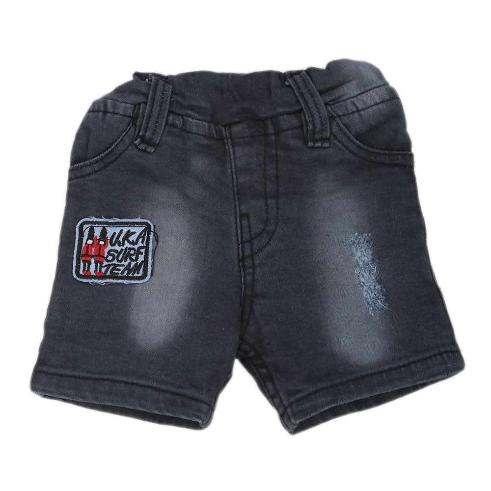 Boys Denim Short - Grey, Kids, Boys Shorts, Chase Value, Chase Value