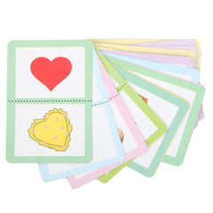 Learning Colorful Flash Cards Shapes, Kids, Kids Colouring Books, 6 to 9 Years, Chase Value