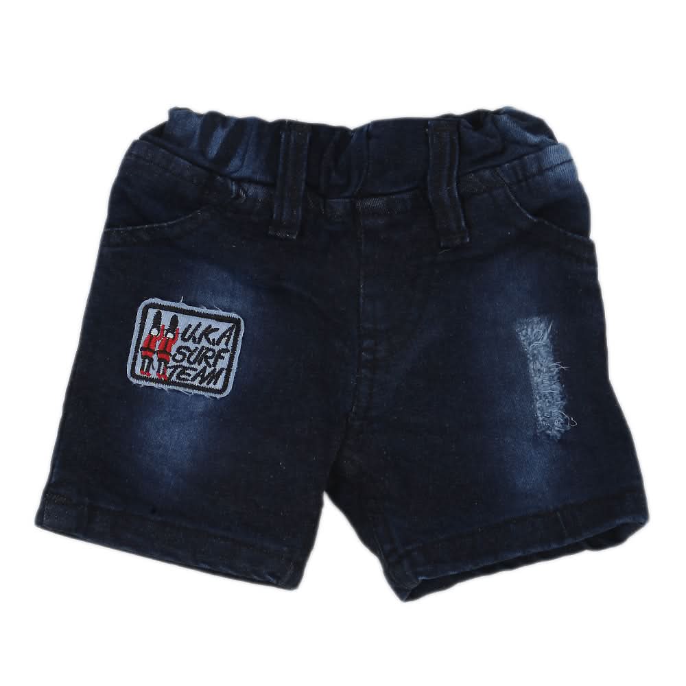 Boys Denim Short - Dark Blue, Kids, Boys Shorts, Chase Value, Chase Value